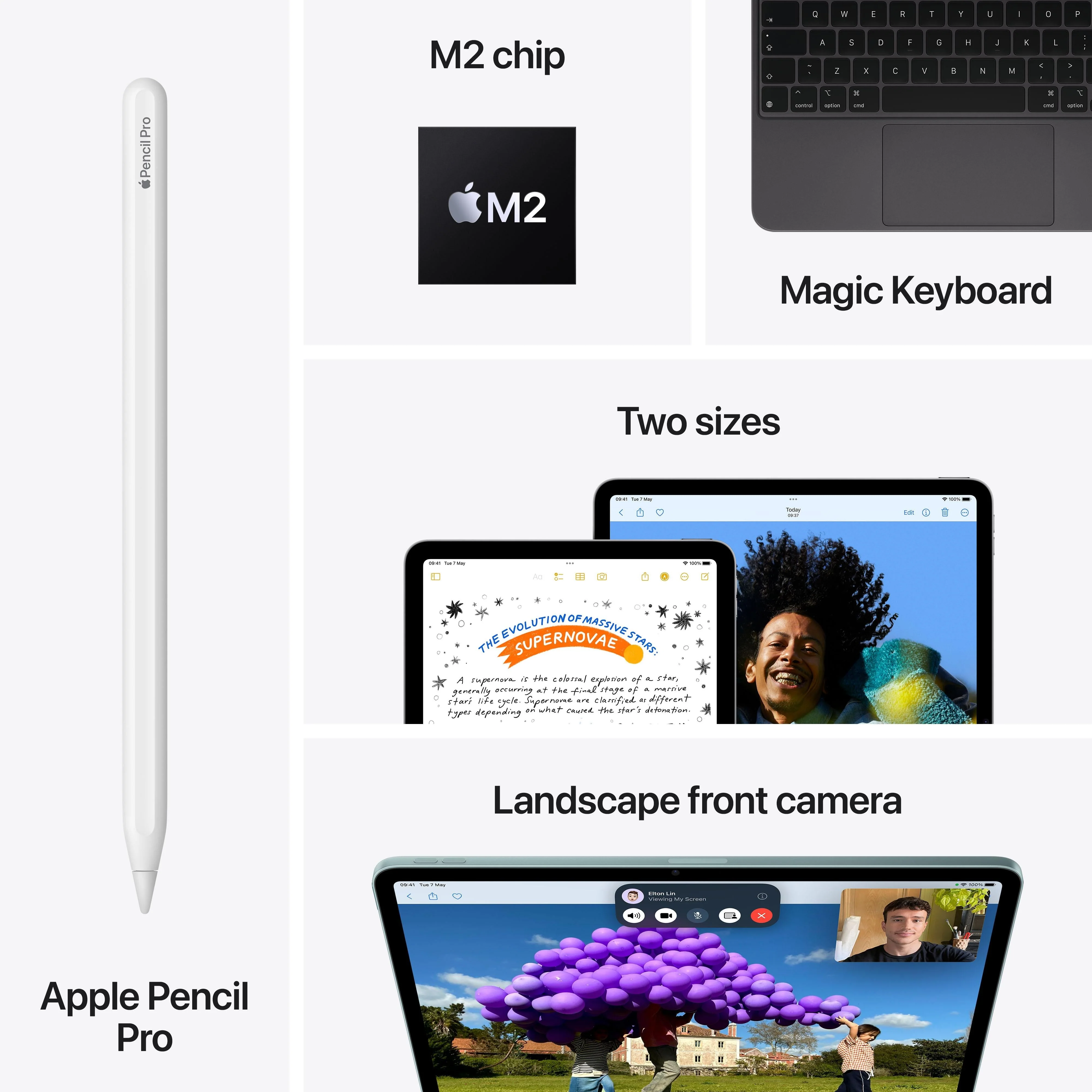 13-inch iPad Air Wi-Fi 512GB - Space Grey (M2) - Image 9