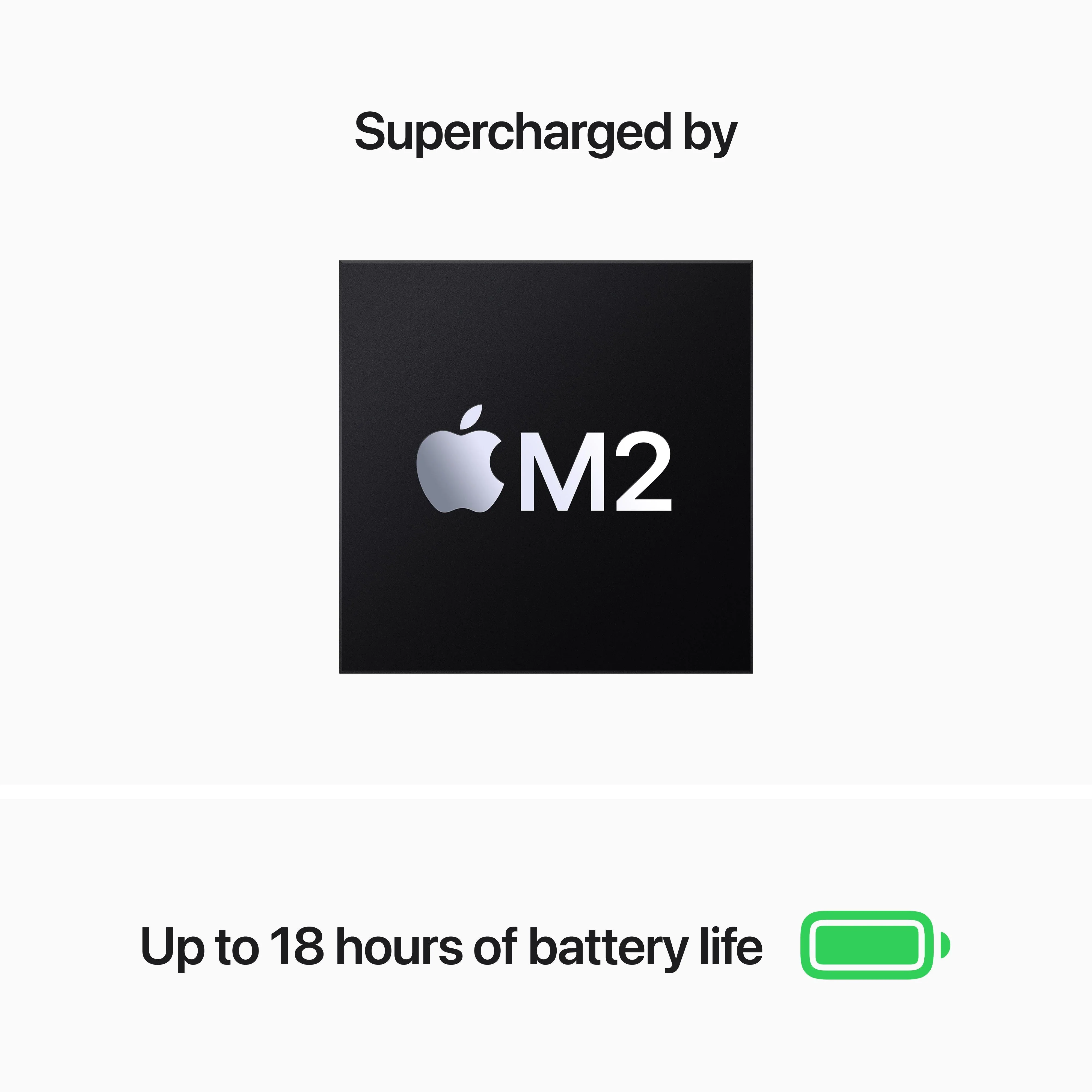 13-inch MacBook Air: Apple M2 chip with 8‑core CPU and 8‑core GPU, 256GB SSD - Starlight - Image 4