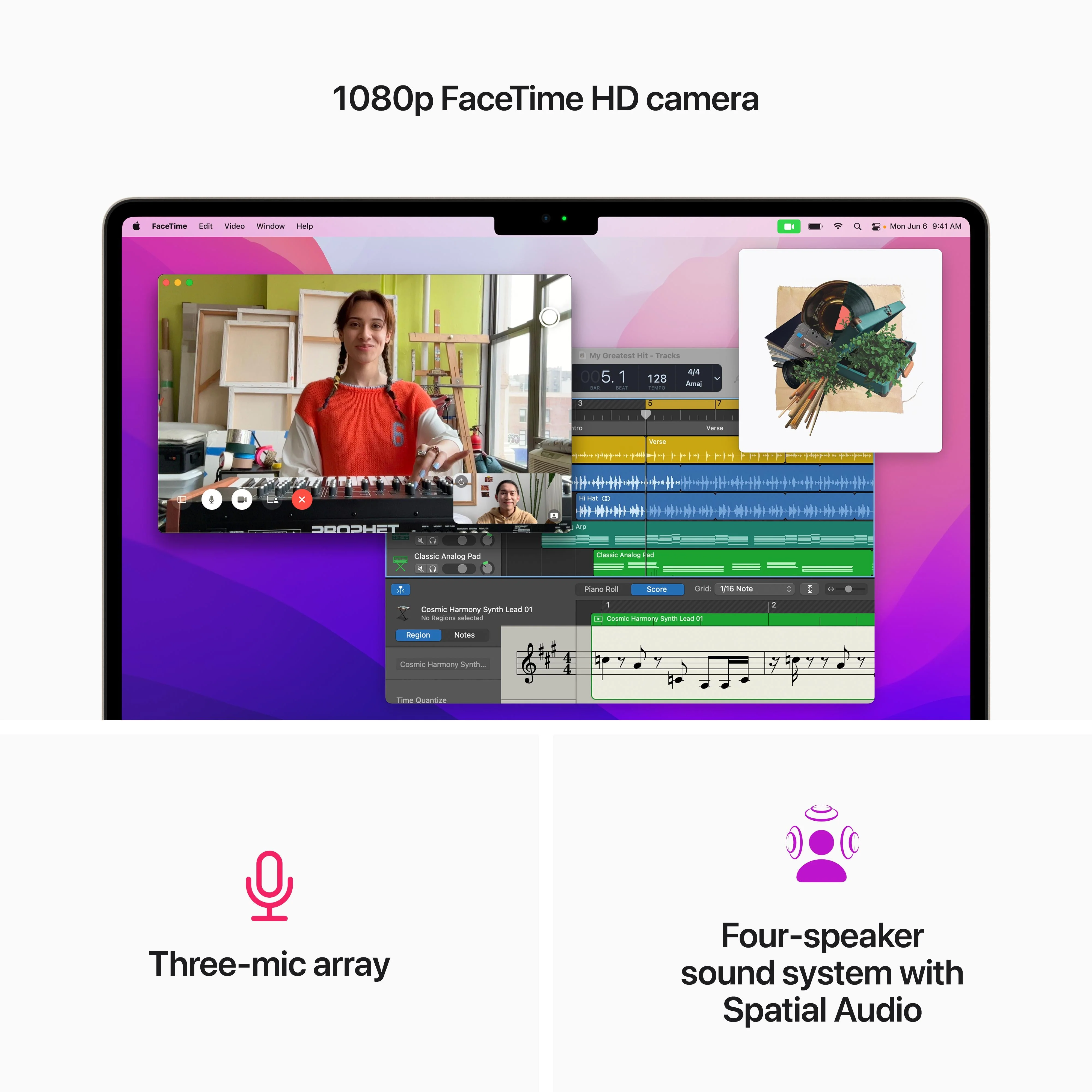 13-inch MacBook Air: Apple M2 chip with 8‑core CPU and 8‑core GPU, 256GB SSD - Starlight - Image 6