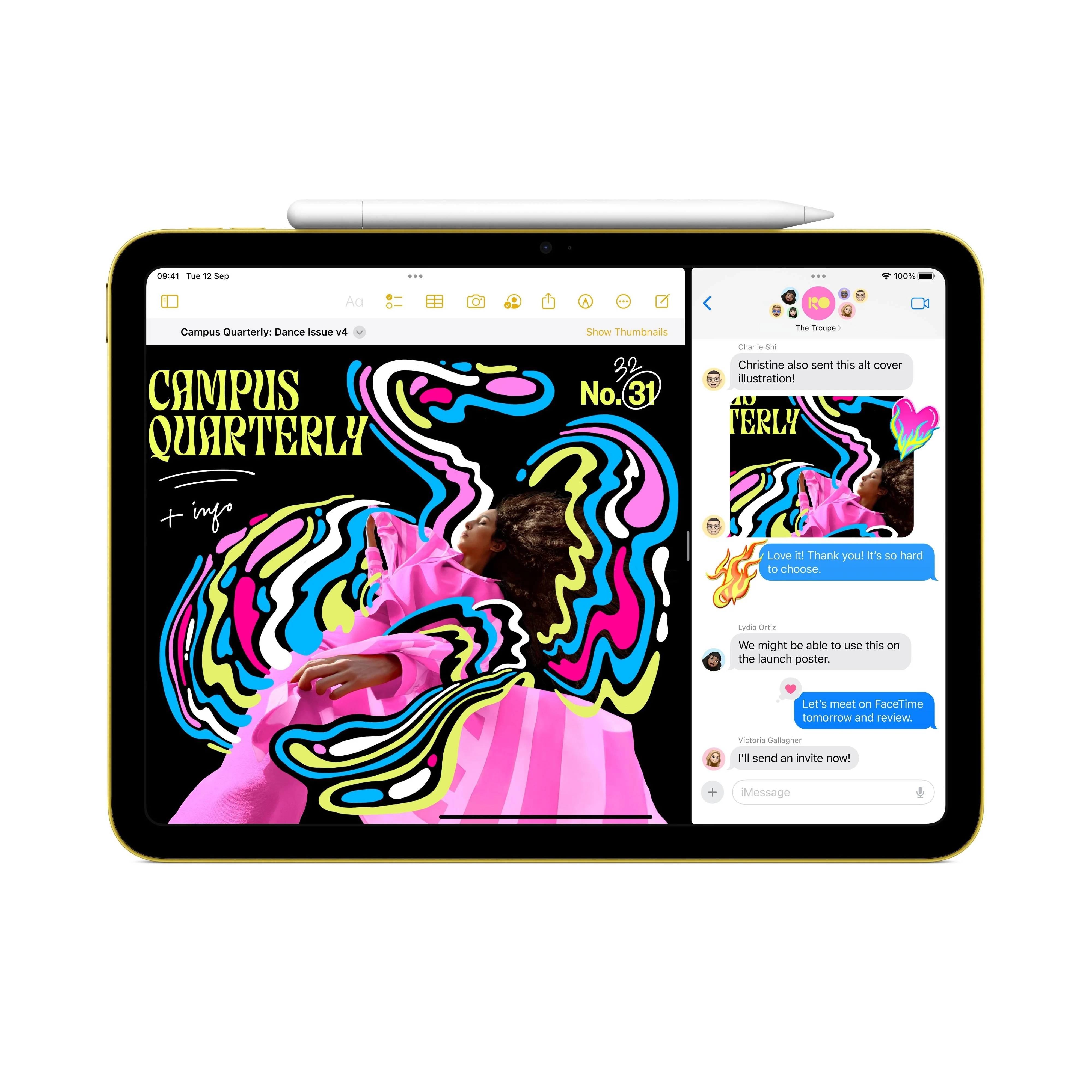 10.9-inch iPad Wi-Fi 256GB - Blue (10th generation) - Image 5