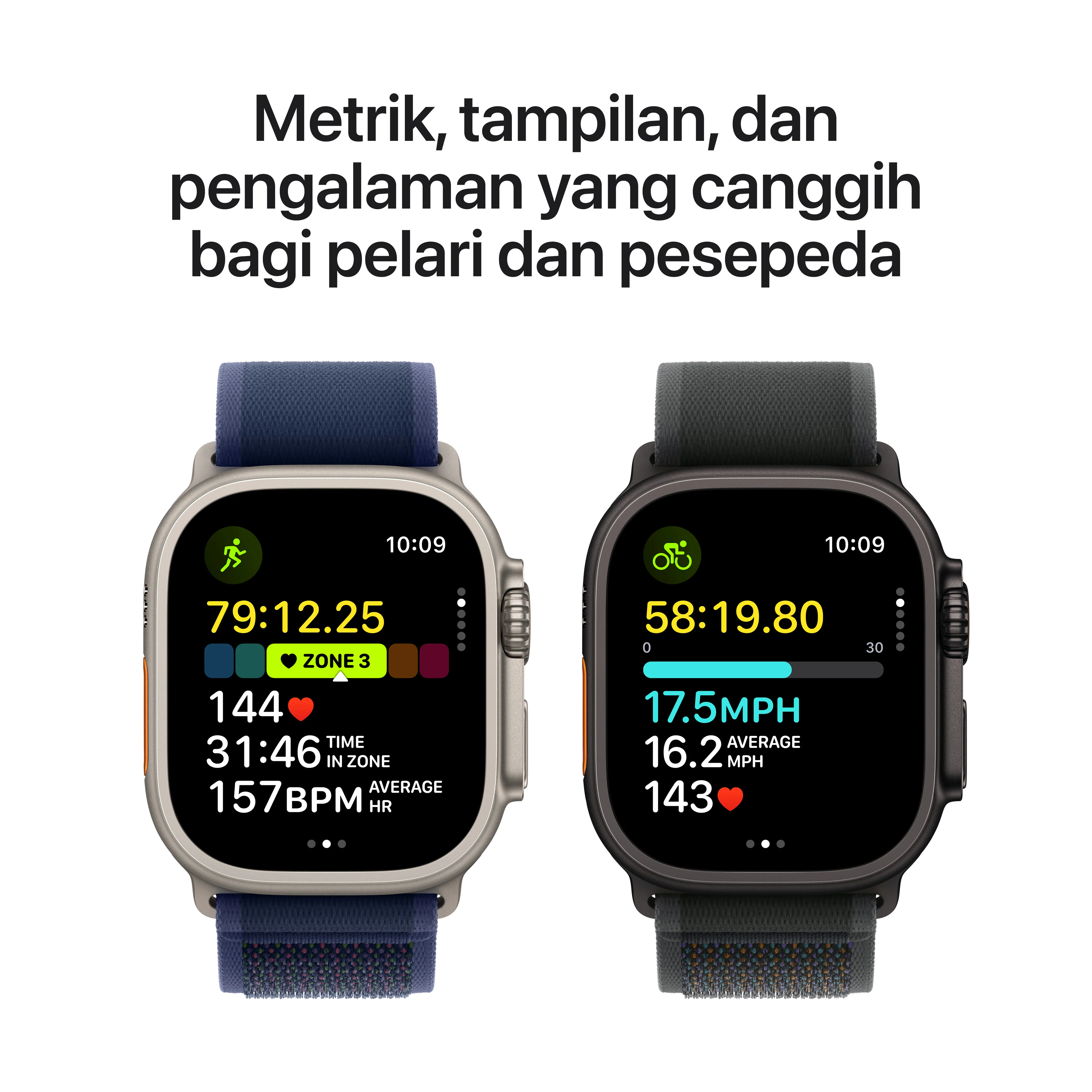 2024 Apple Watch Ultra 2 49 mm Black Titanium Case Trail Loop - Image 5