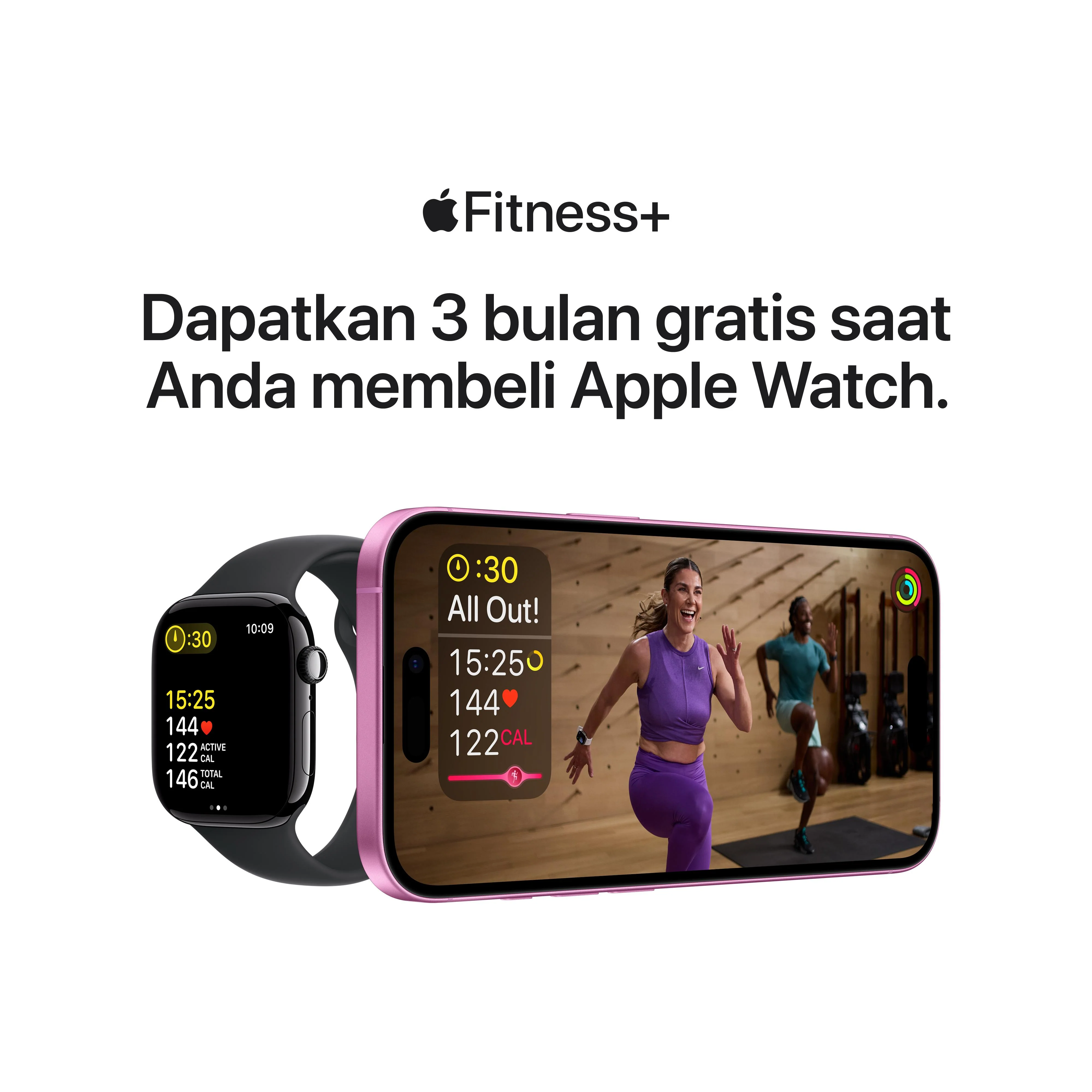 Apple Watch Series 10 GPS 46mm Jet Black Aluminium Case with Black Sport Band - S/M - Image 10
