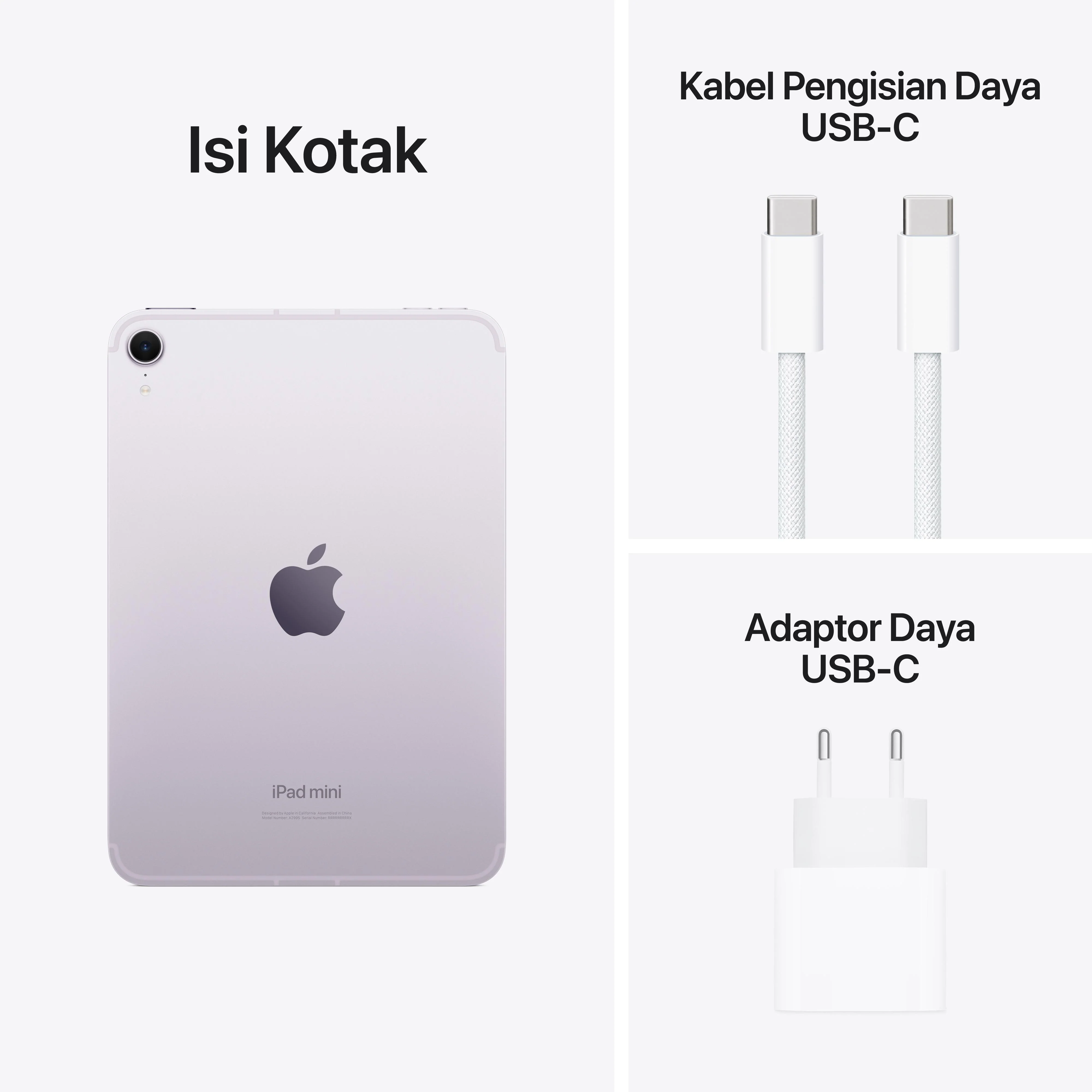 iPad mini 7 WiFi + Cell 128GB Purple - Image 9